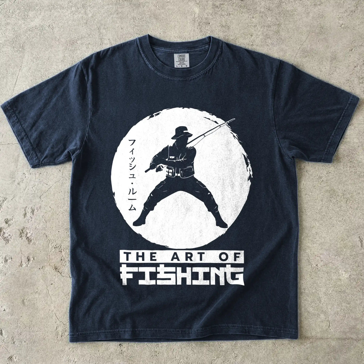 Navy, The Art Of Fishing Tee – fish-room