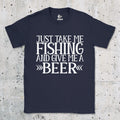 Navy, Just Take Me Fishing Tee – fish-room