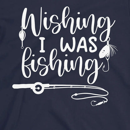 Navy, Wishing I was Fishing Tee – fish-room