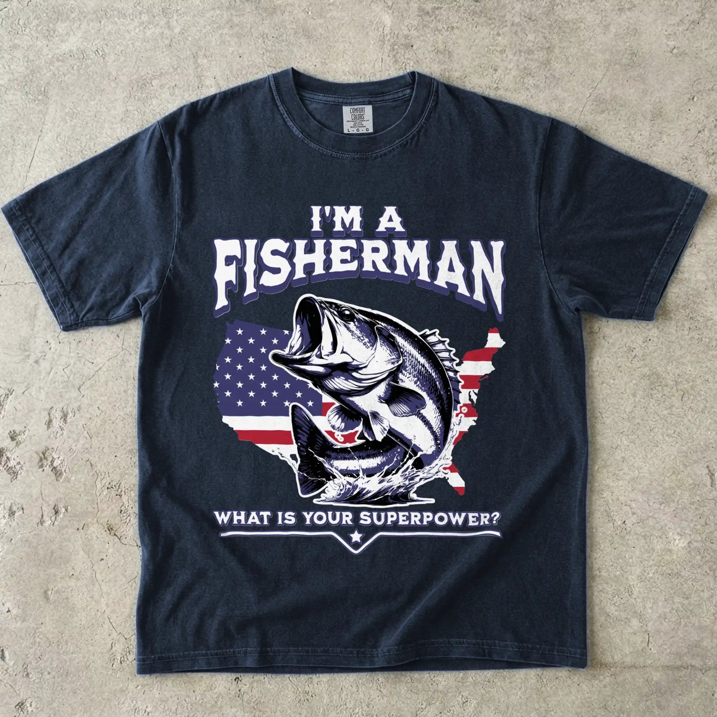 Fisherman Superpower T-Shirt