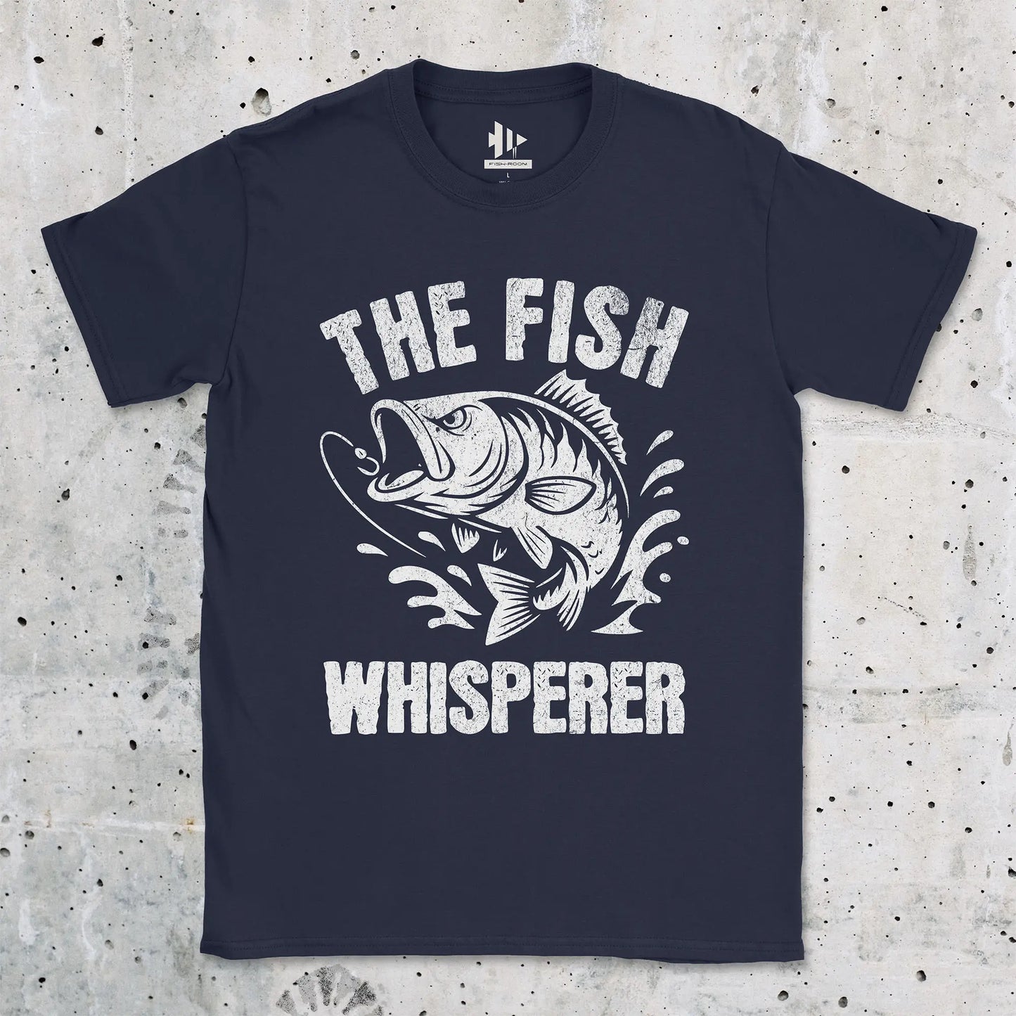 The Fish Whisperer Tee Navy T-Shirt