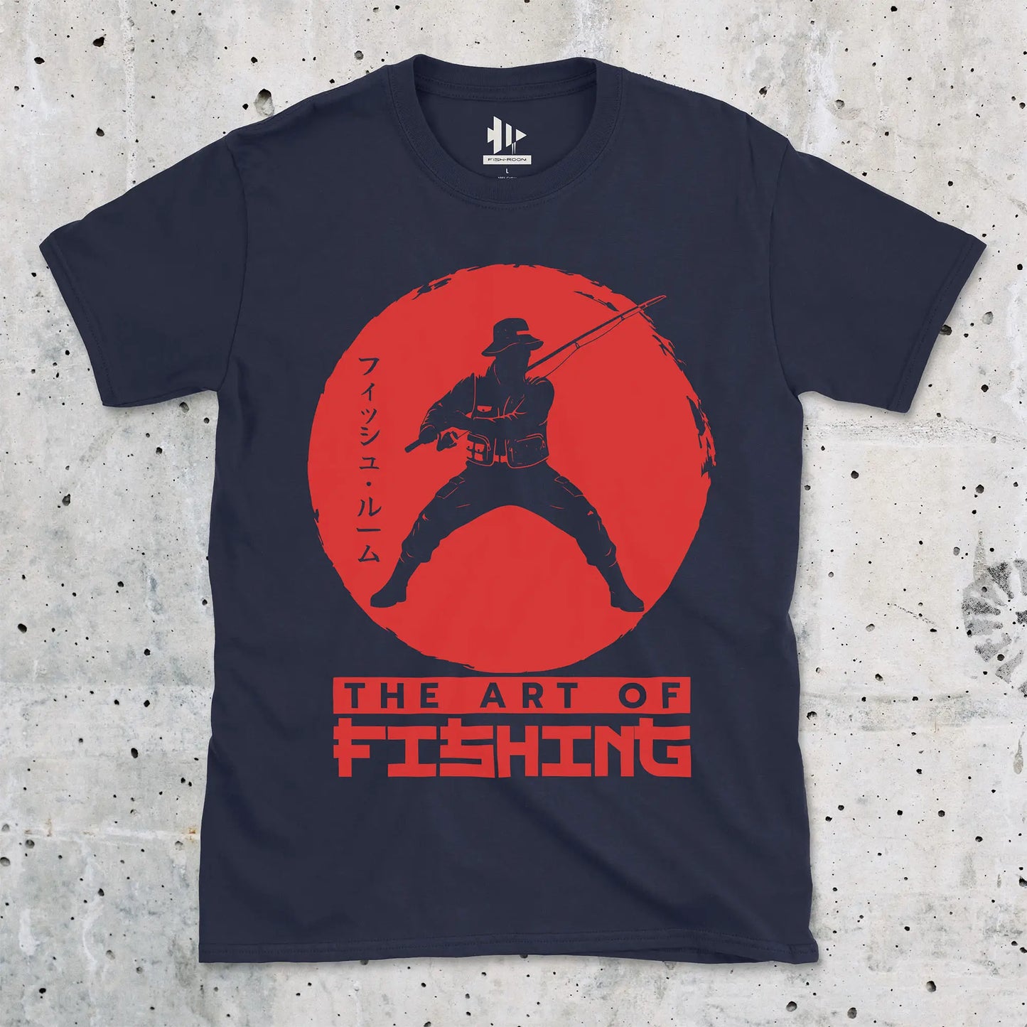 Navy, The Art Of Fishing Tee – fish-room