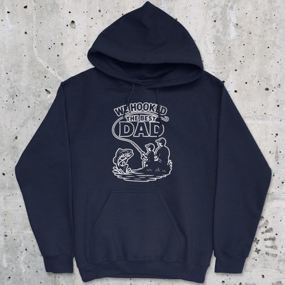 Navy, We Hooked the Best Dad Hoodie – fish-room