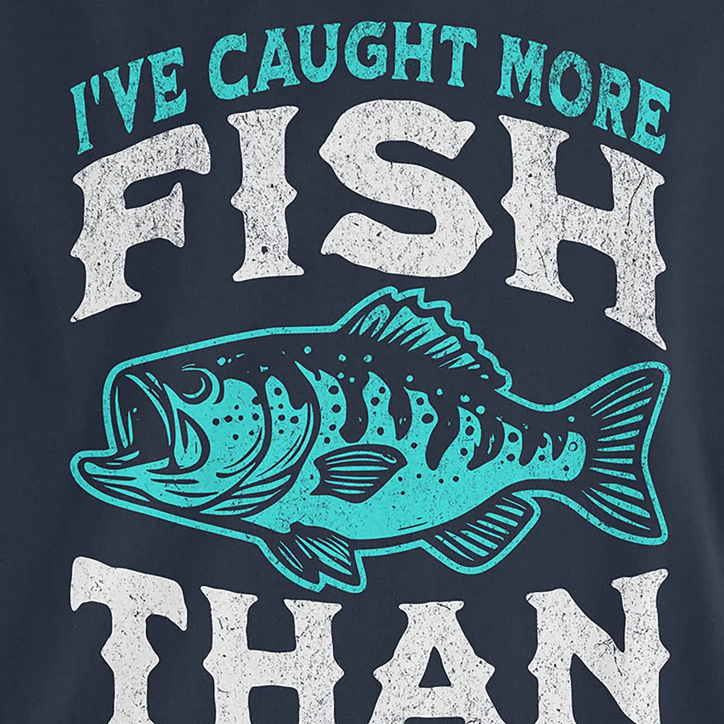 Navy, I've Caught More Fish Ladies’ Tee – fish-room