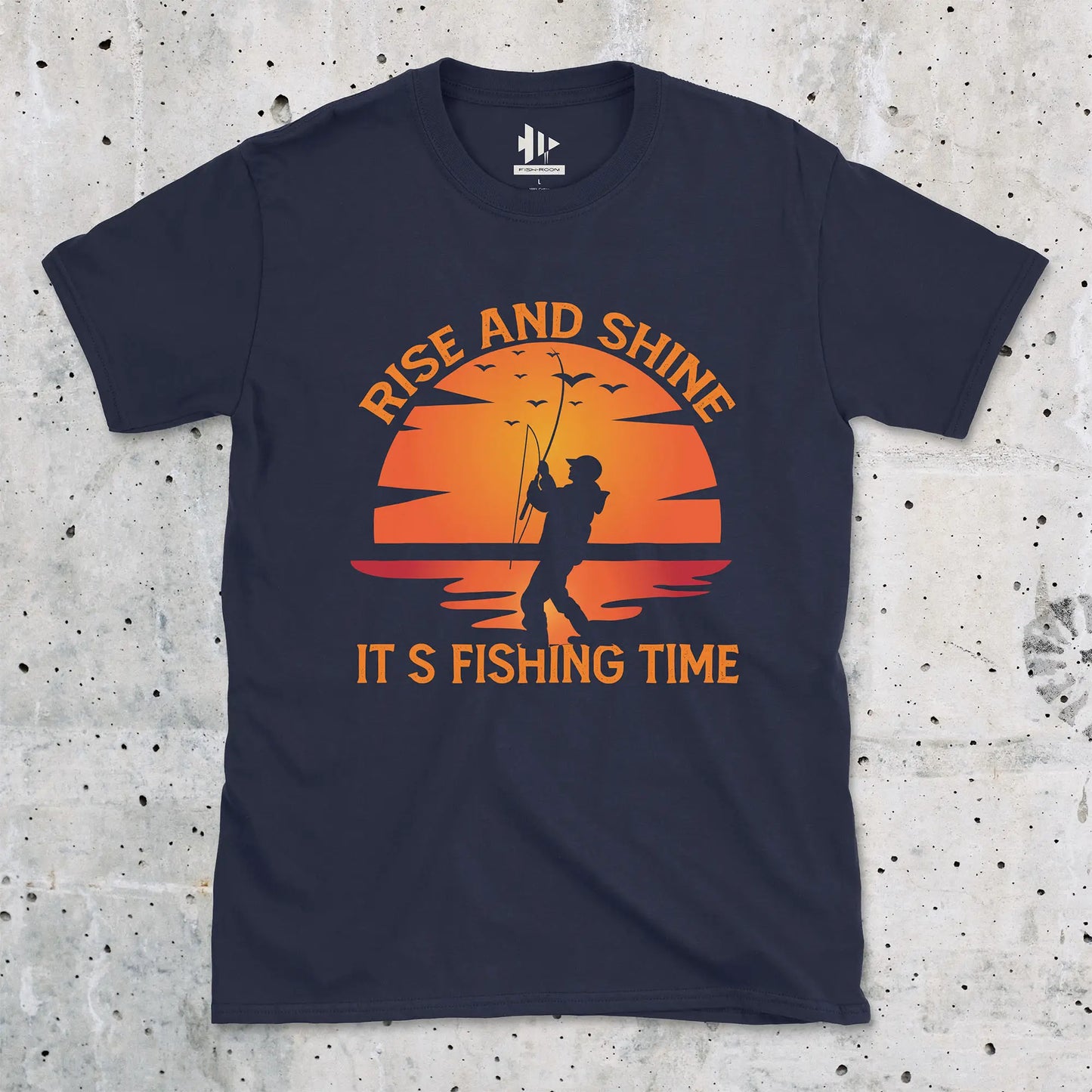 Navy, Rise and Shine Tee – fish-room