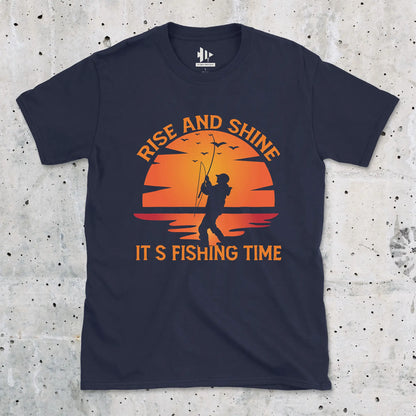 Navy, Rise and Shine Tee – fish-room