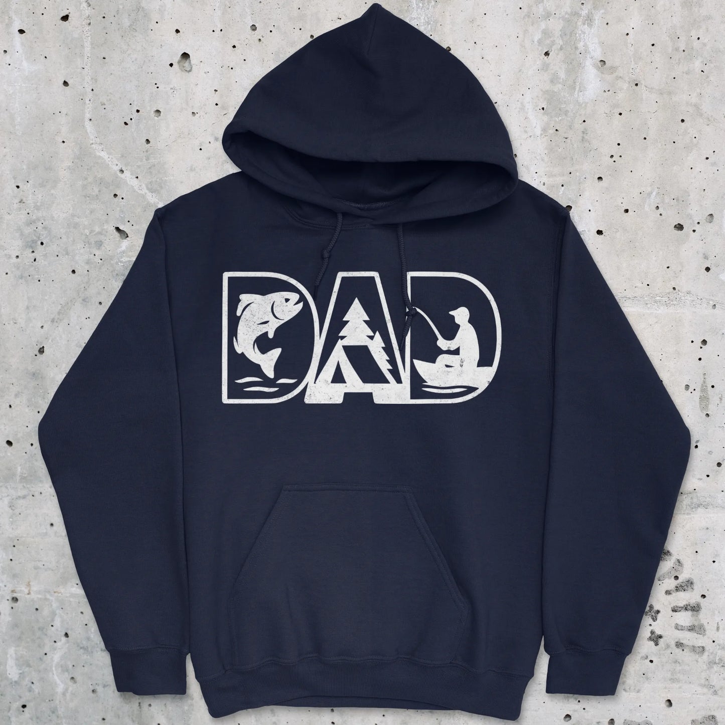 Navy, Dad Hoodie – fish-room