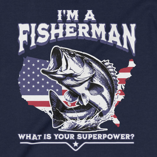 Navy, Fisherman Superpower Sweatshirt – fish-room