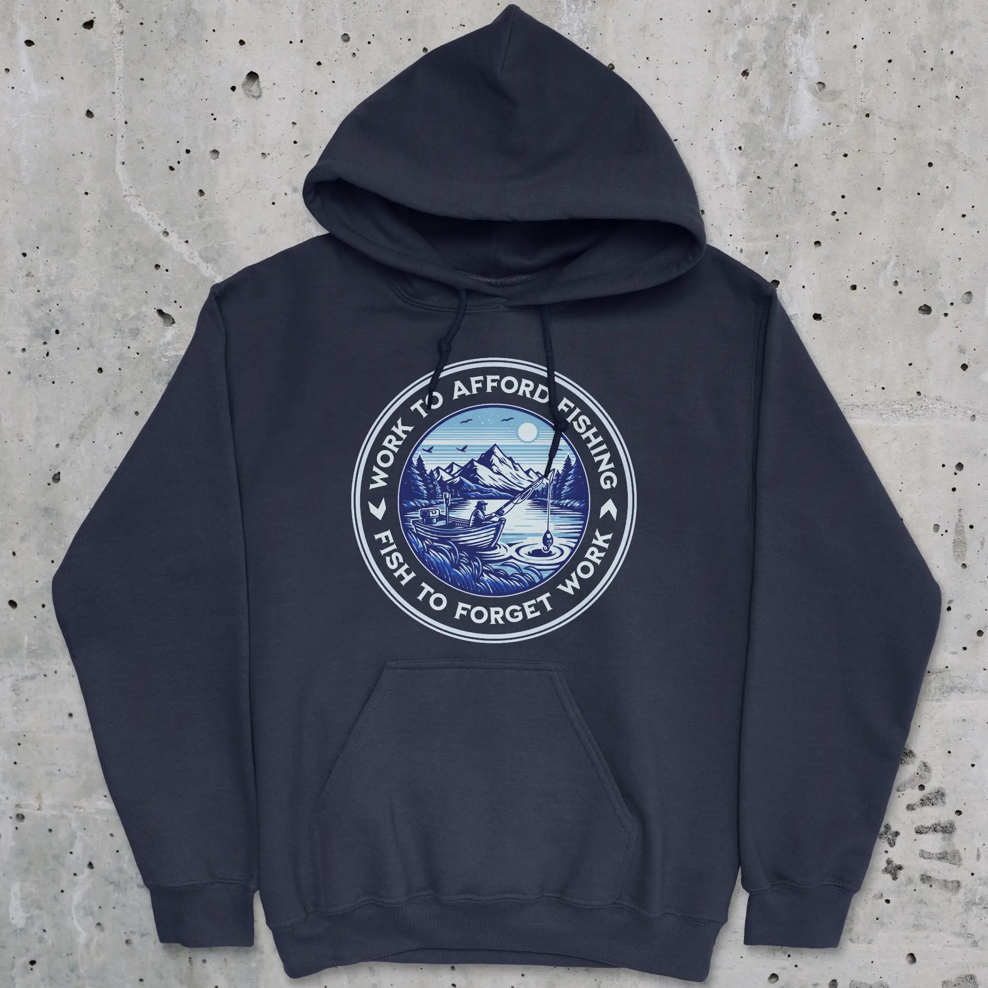 Navy, Circle of Life Hoodie – fish-room