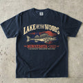 Lake of the Woods Minnesota Walleye Fishing T-Shirt