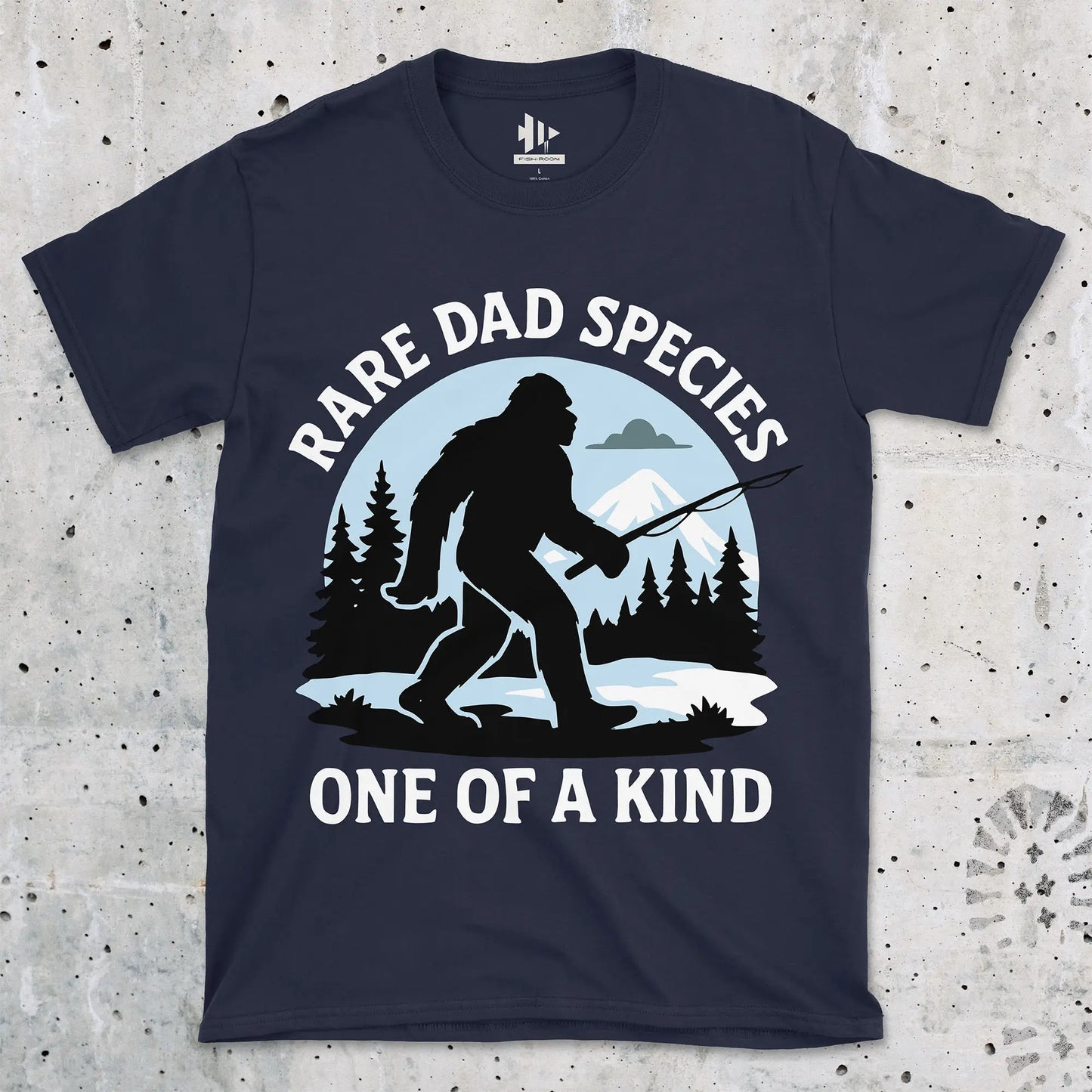 Navy, Rare Dad Species – One of a Kind Tee – fish-room