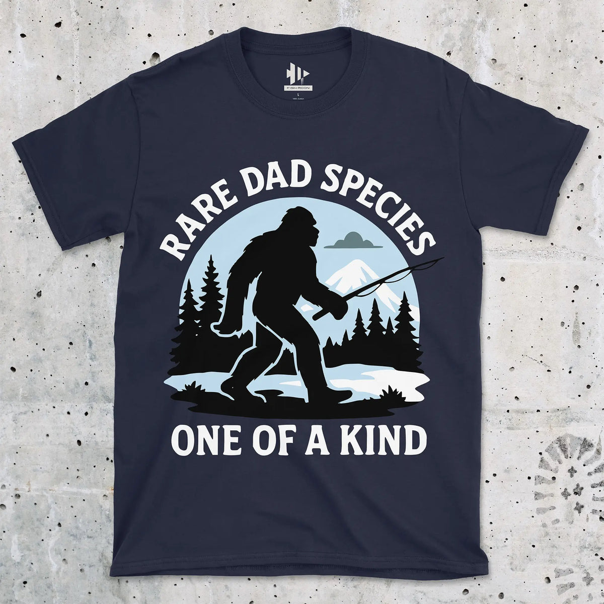 Navy, Rare Dad Species – One of a Kind Tee – fish-room