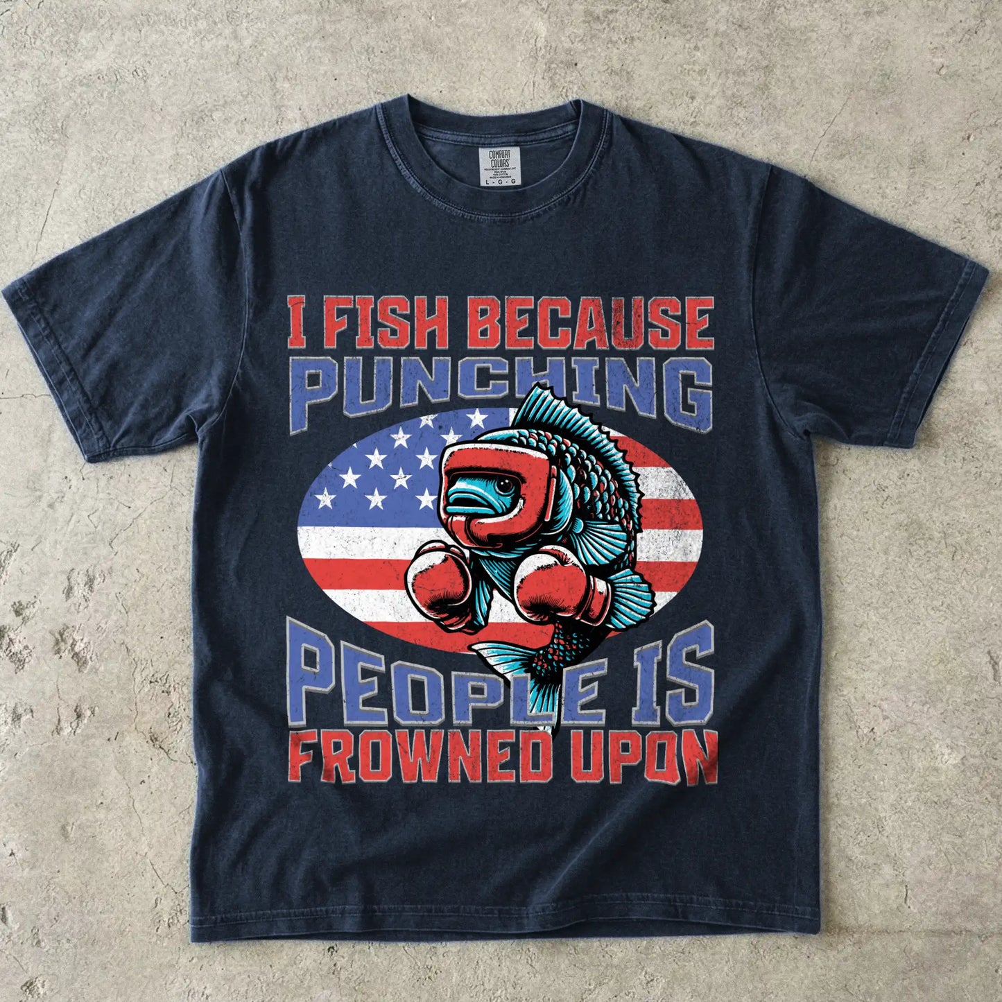 I Fish Because Punching People Is Frowned Upon
