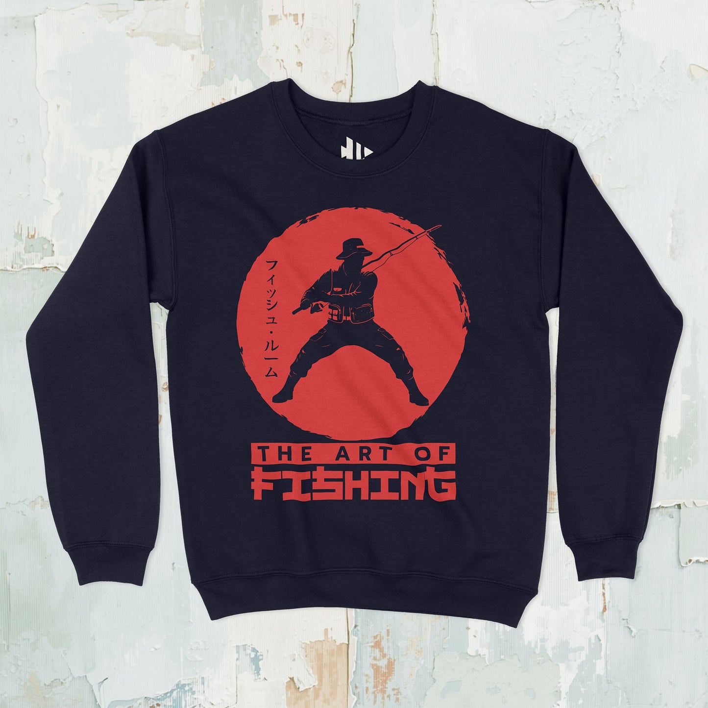 Navy, The Art Of Fishing Sweatshirt – fish-room