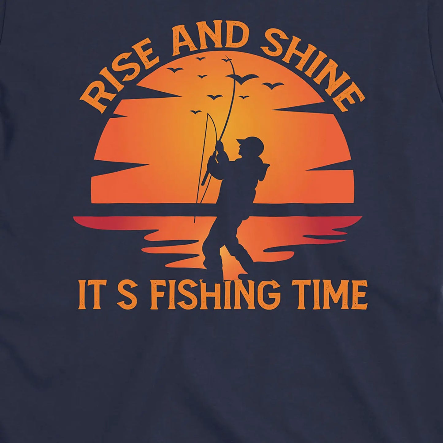 Navy, Rise and Shine Tee – fish-room