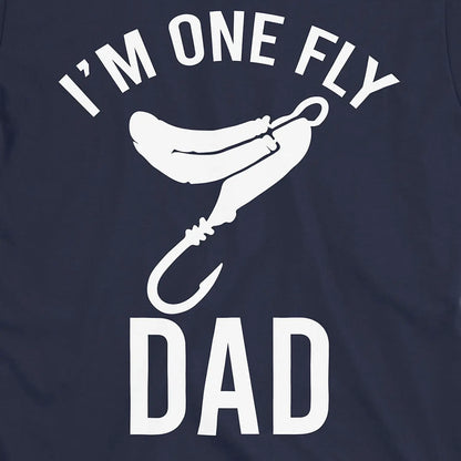 Navy, I'm One Fly Dad Tee – fish-room
