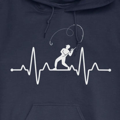 Navy, Fisherman's Heart Line Hoodie – fish-room