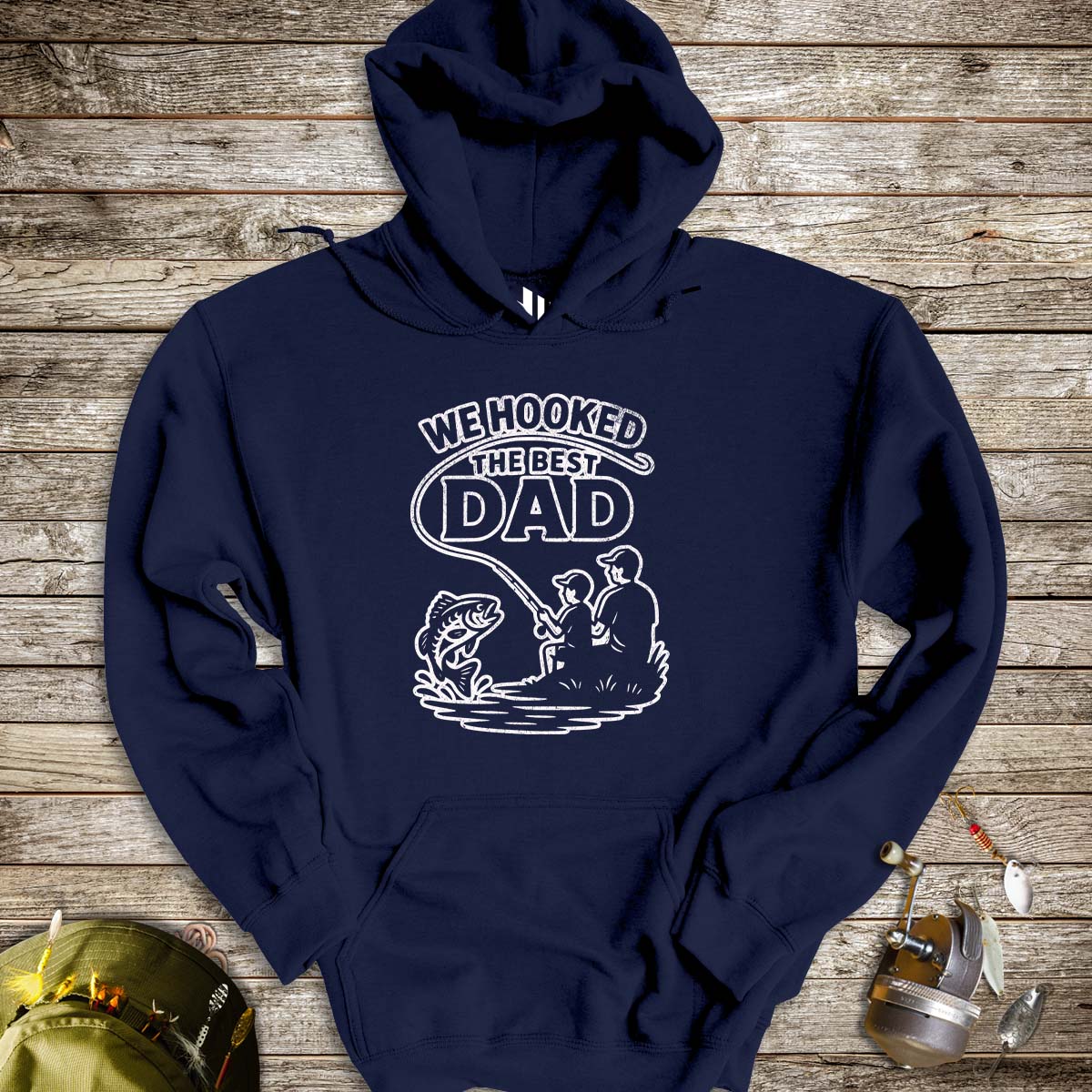 We Hooked the Best Dad Hoodie