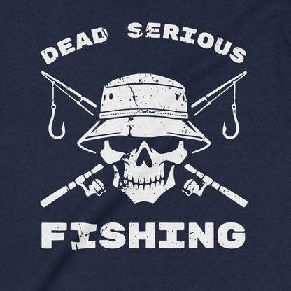 Navy, Dead Serious Fishing Sweatshirt – fish-room