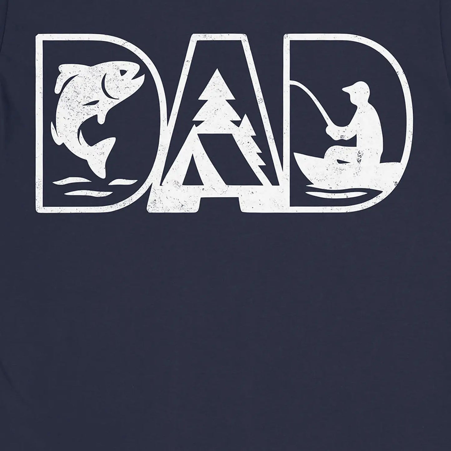 Navy, Dad Tee – fish-room