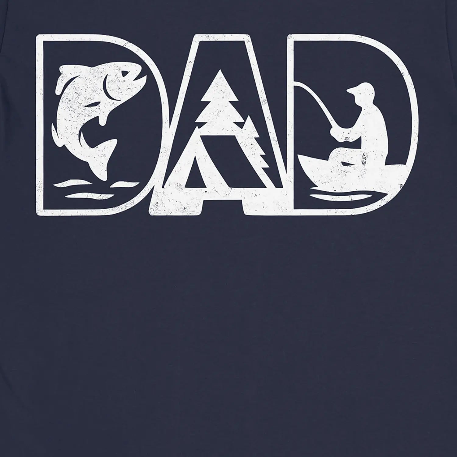 Navy, Dad Tee – fish-room