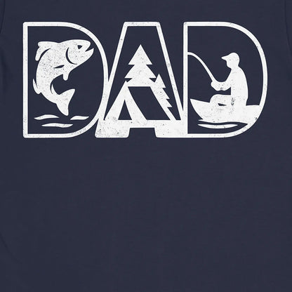 Navy, Dad Tee – fish-room