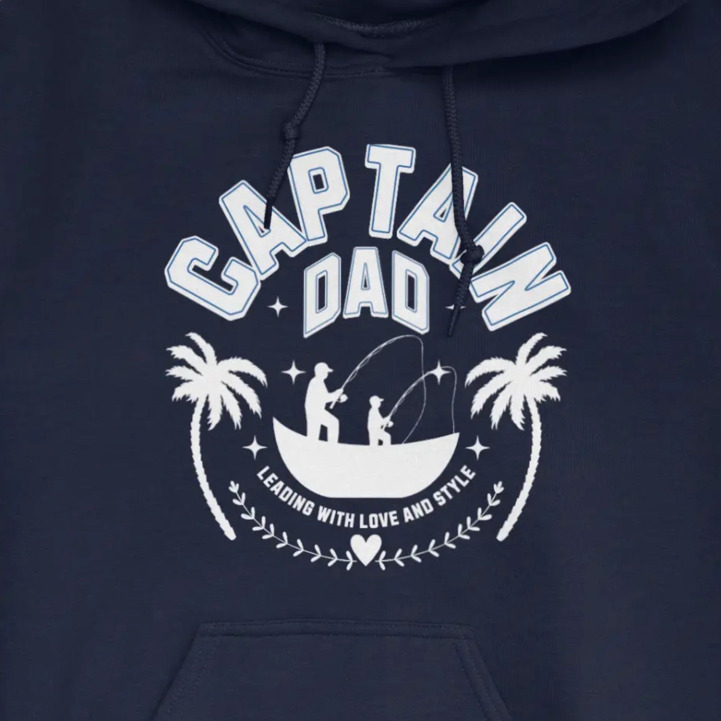 Navy, Captain Dad Hoodie – fish-room