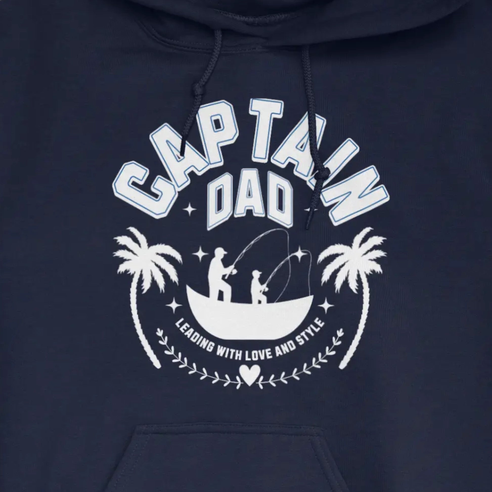 Navy, Captain Dad Hoodie – fish-room