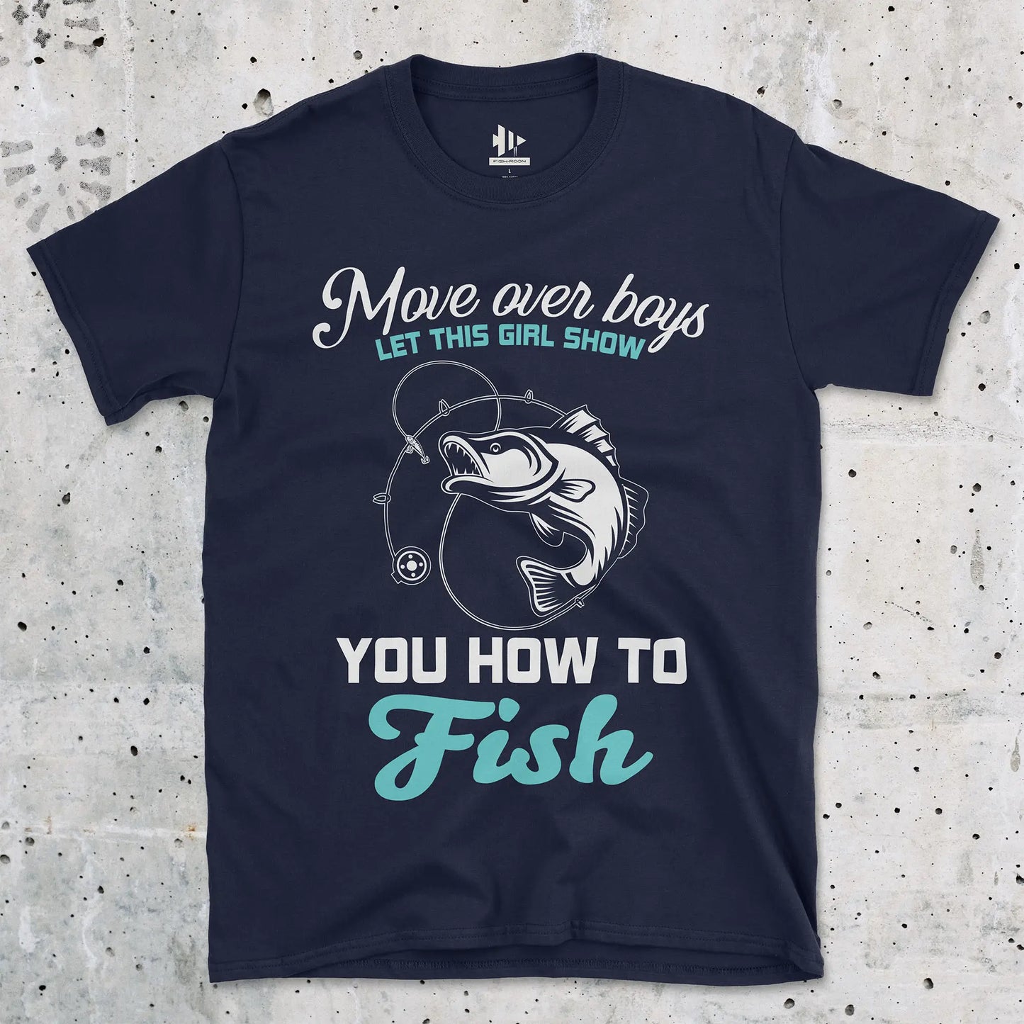 Move Over Boys Tee Navy T-Shirt