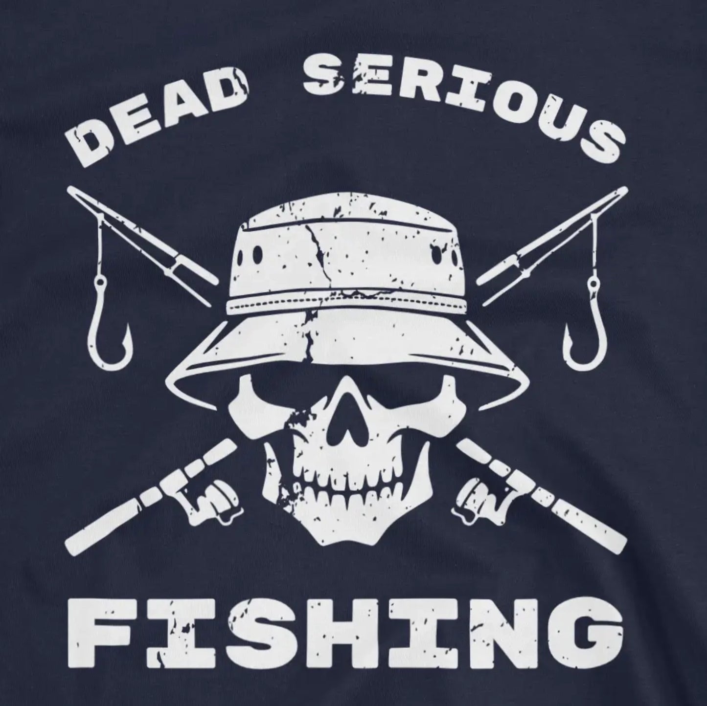 Navy, Dead Serious Fishing Tee – fish-room