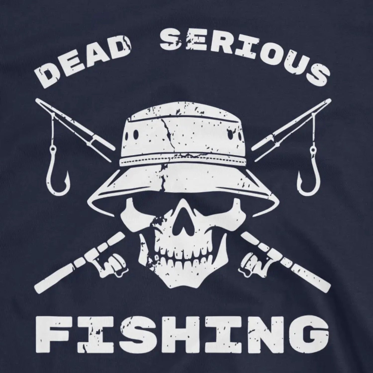 Navy, Dead Serious Fishing Tee – fish-room