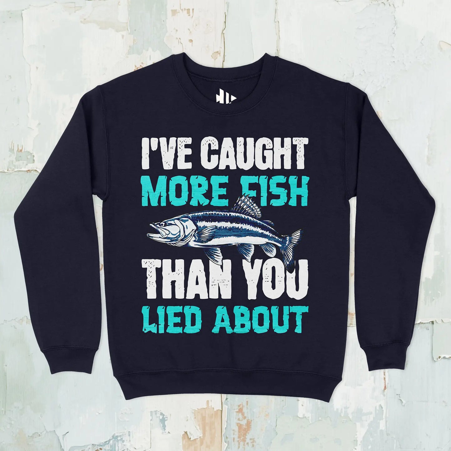 Navy, I've Caught More Fish Sweatshirt – fish-room