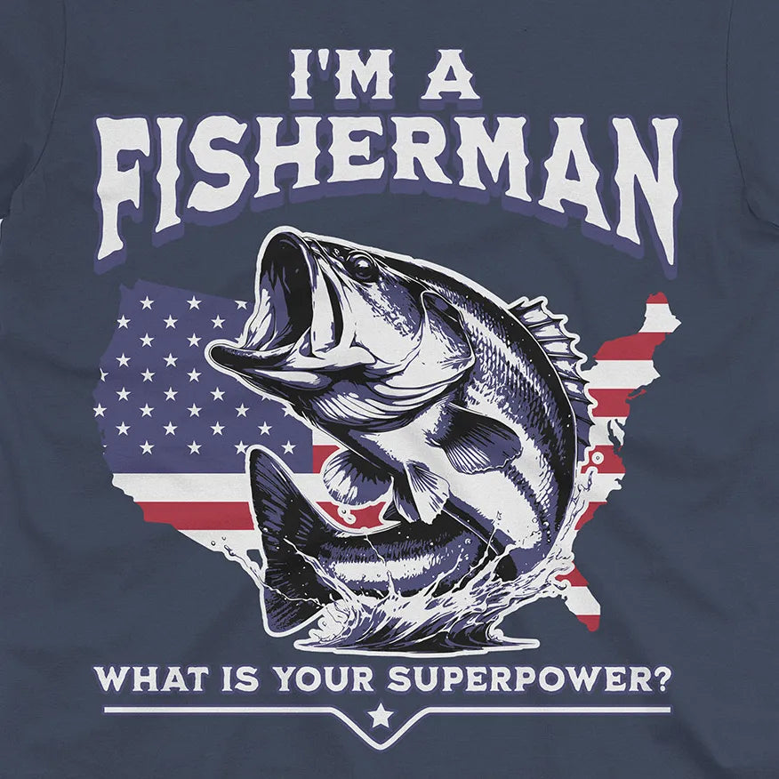 Fisherman Superpower Tee