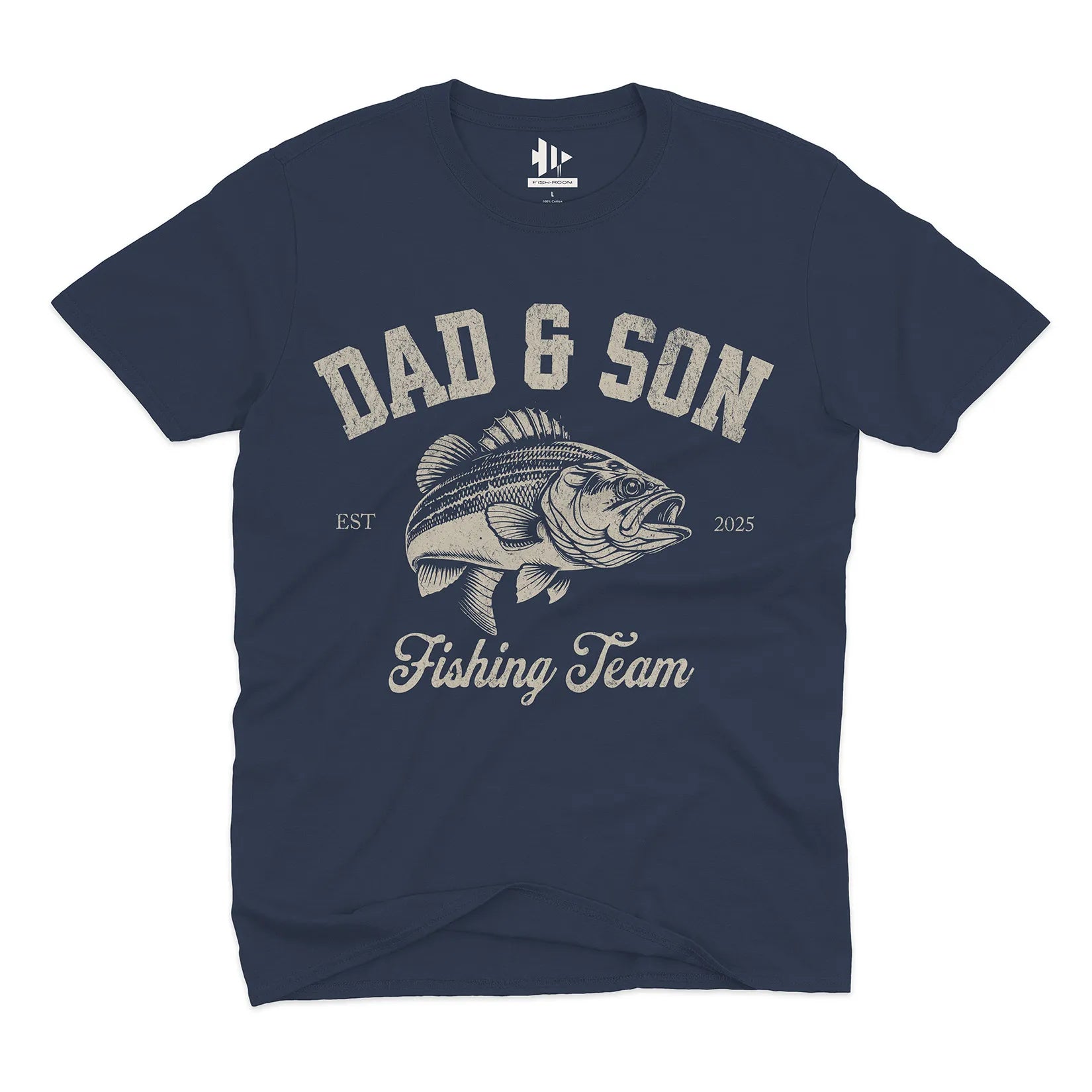 Dad & Son Fishing Team Tee