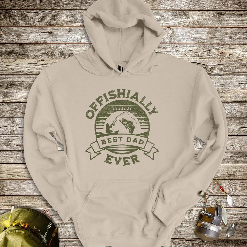 Offishially Best Dad Ever Hoodie - FISH - ROOM LLC