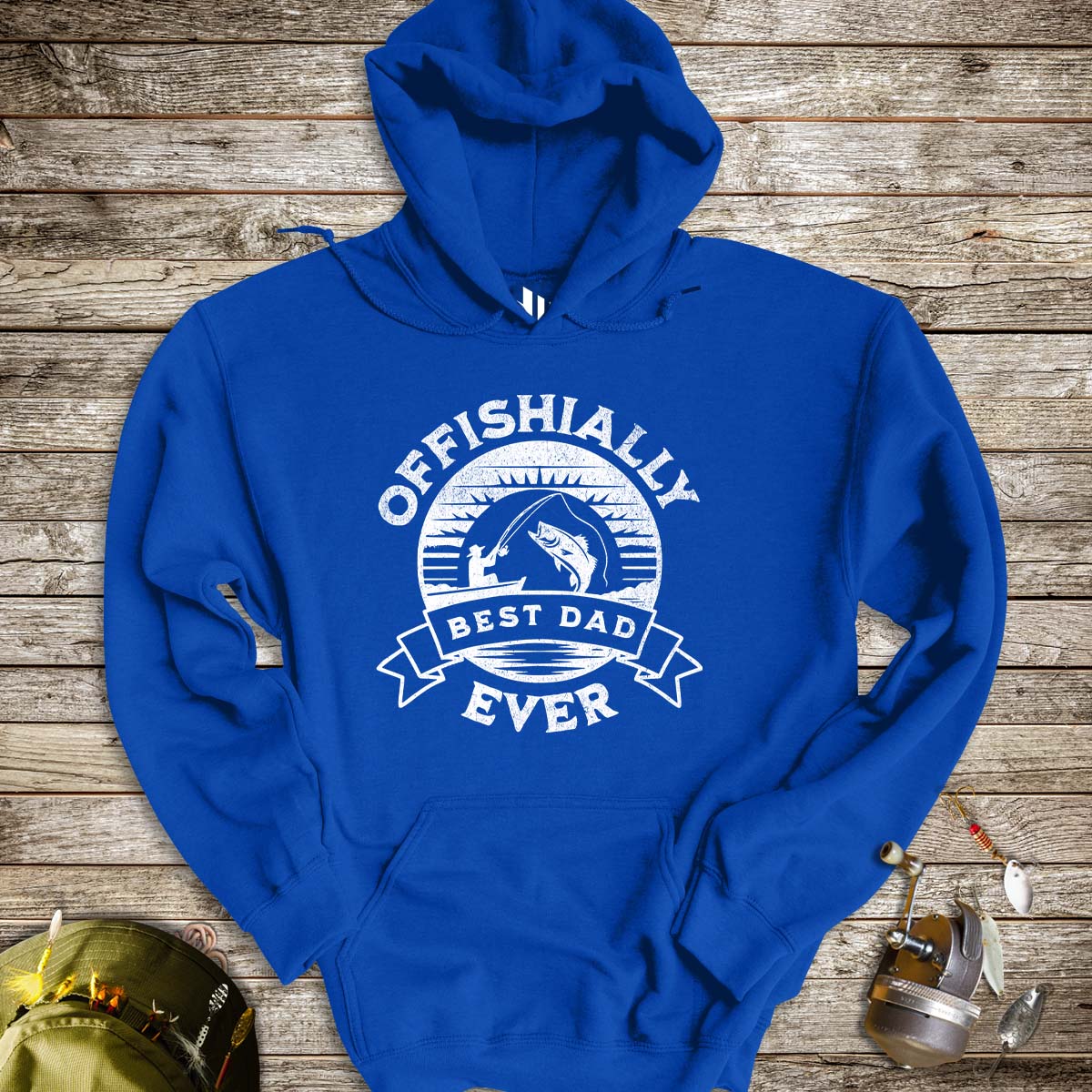 Offishially Best Dad Ever Hoodie - FISH - ROOM LLC