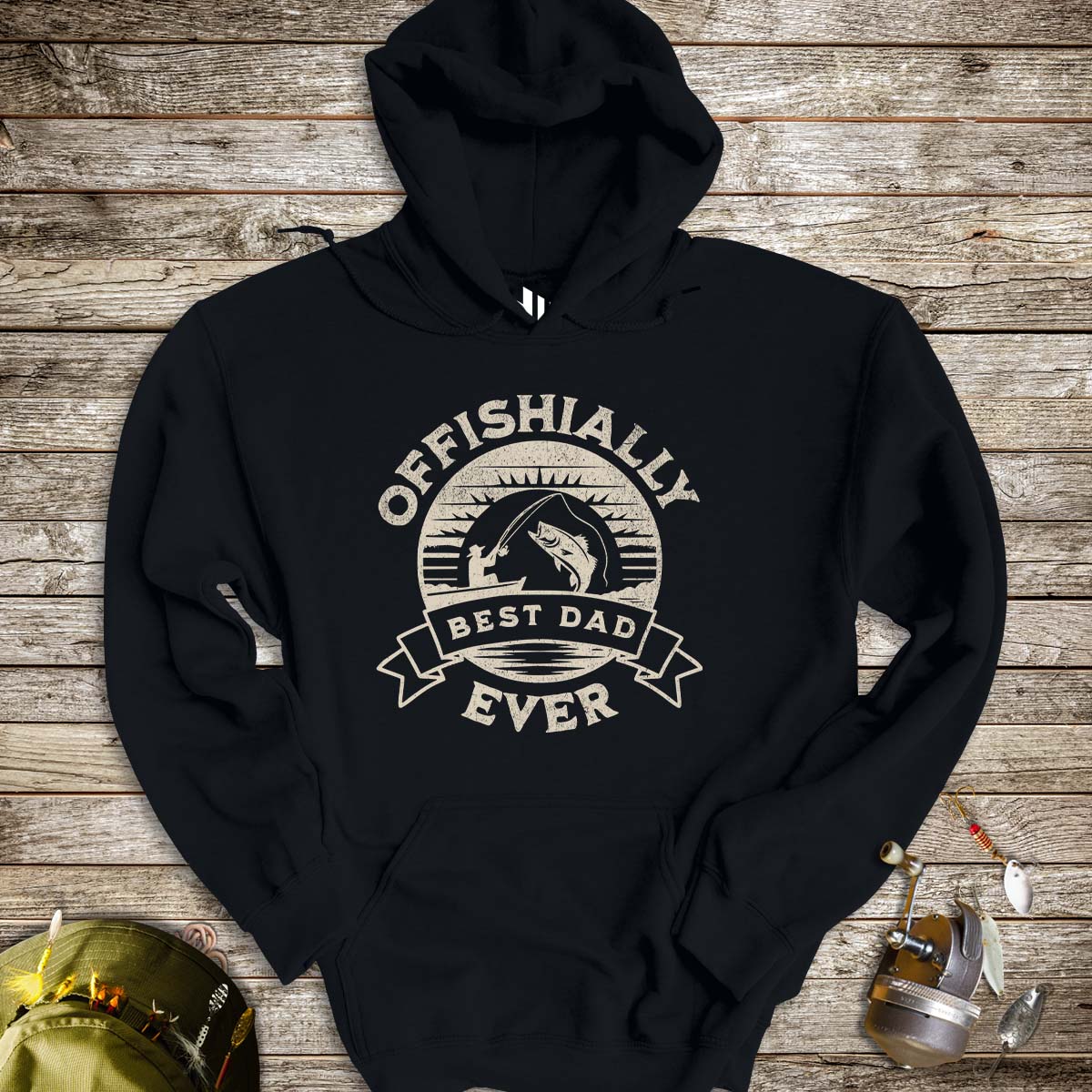 Offishially Best Dad Ever Hoodie - FISH - ROOM LLC