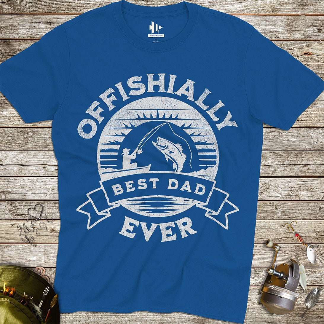 Offishially Best Dad Ever Tee - FISH - ROOM LLC