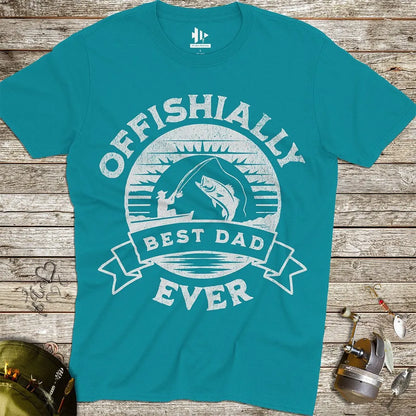 Offishially Best Dad Ever Tee - FISH - ROOM LLC