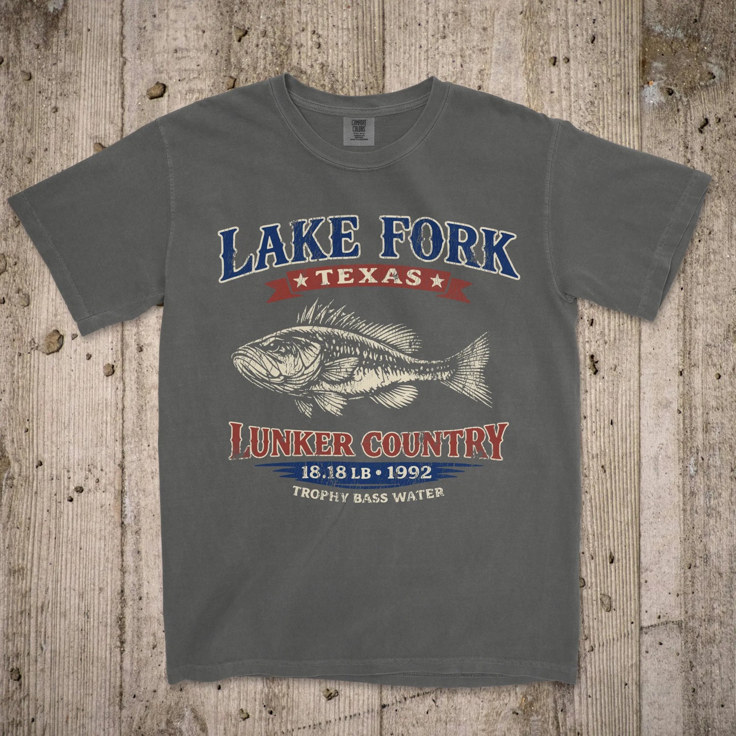 Pepper, Lake Fork Record Bass Tee – fish-room