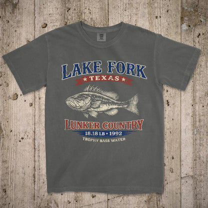 Pepper, Lake Fork Record Bass Tee – fish-room