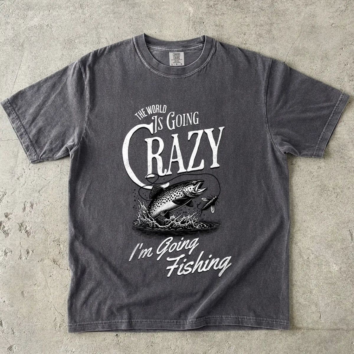 Pepper, The World Is Going Crazy Tee – fish-room