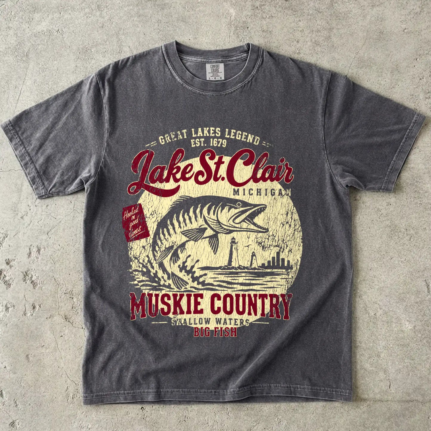 Lake St. Clair Muskie Tee