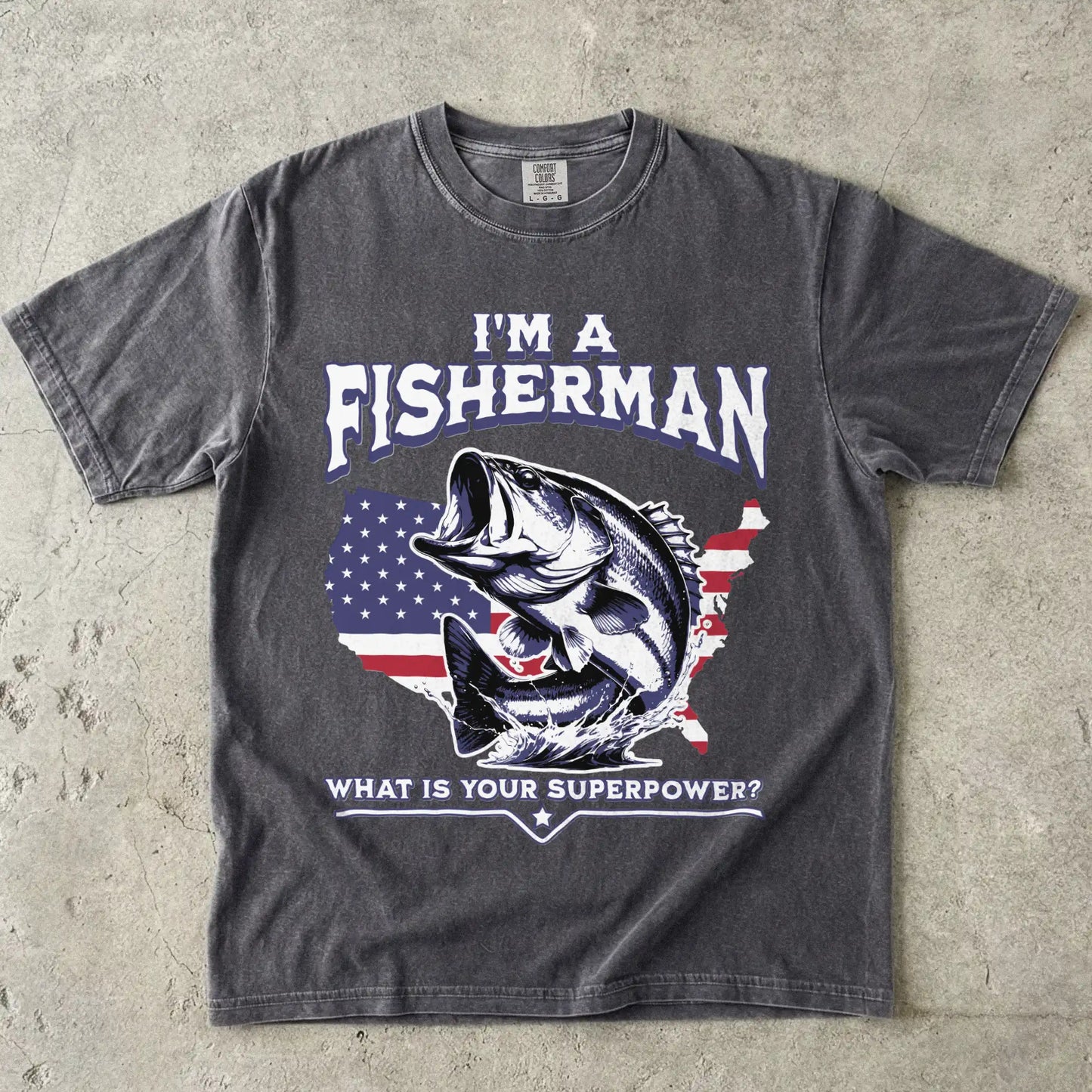 Fisherman Superpower T-Shirt