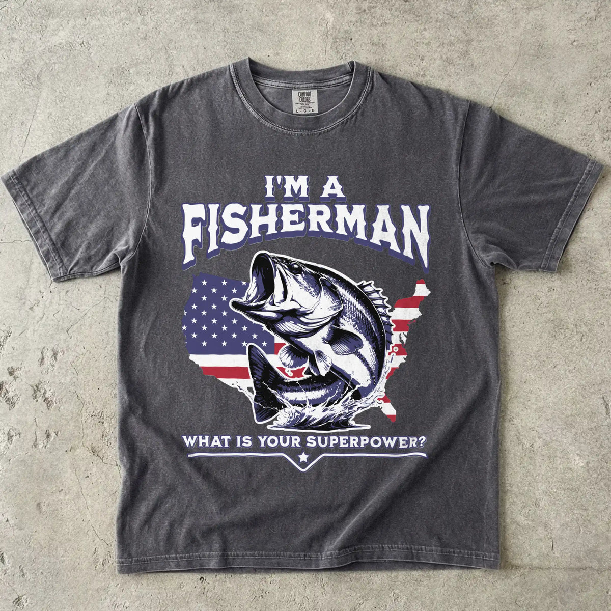 Pepper, Fisherman Superpower T-Shirt – fish-room