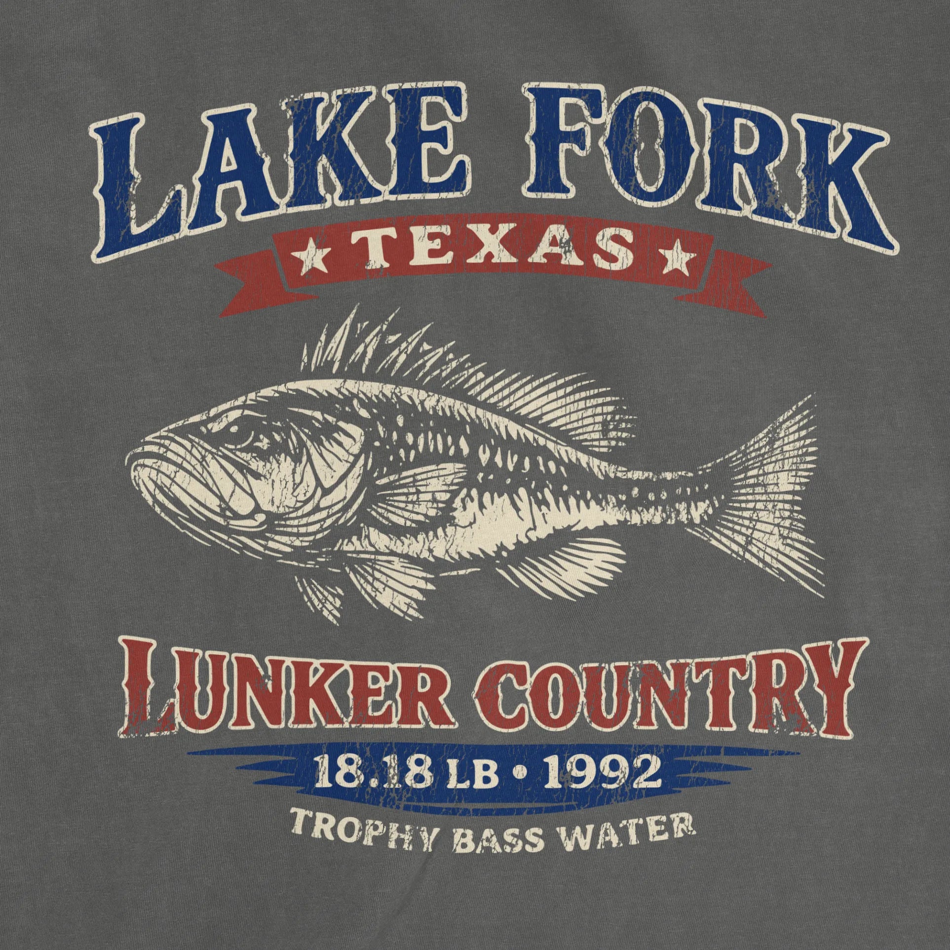 Pepper, Lake Fork Record Bass Tee – fish-room