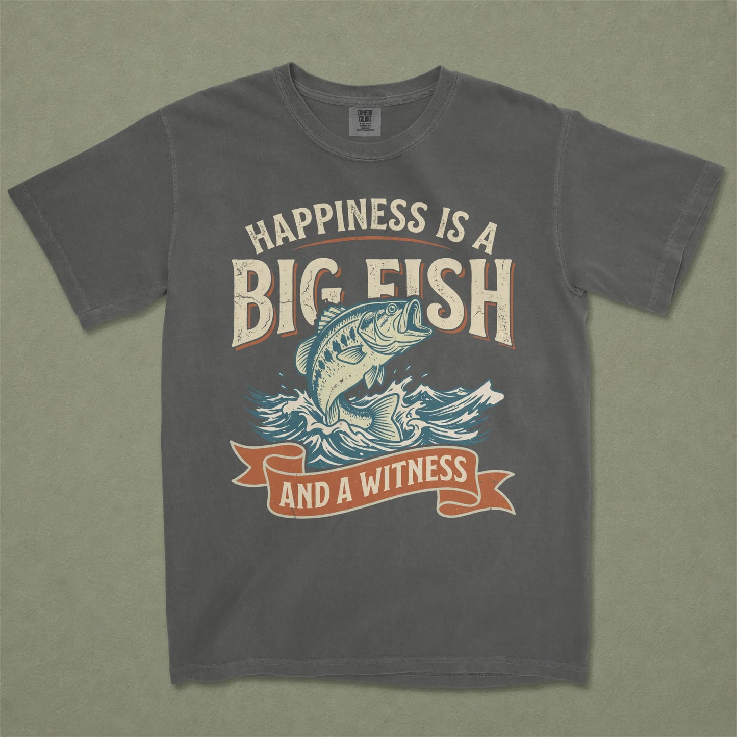 Happiness Is A Big Fish Tee