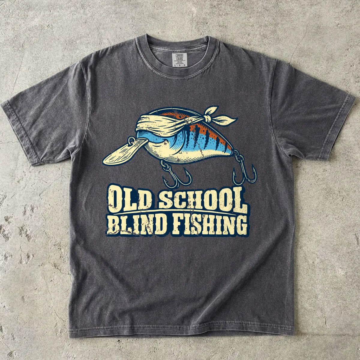 Old School Blind Fishing T-Shirt