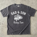 Dad and Son Fishing Team Tee