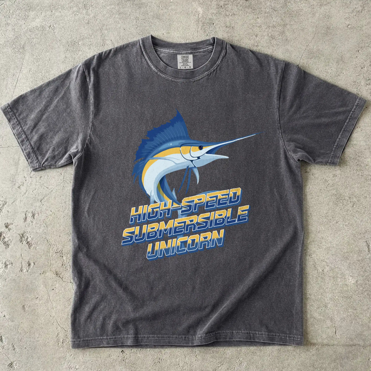 High-Speed Submersible Unicorn T-Shirt